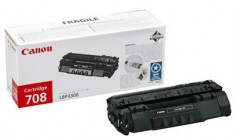 Toner Original pentru Canon Negru CRG-708, compatibil LBP3300, 2500pag &amp;quot;CR0266B002AA&amp;quot; foto