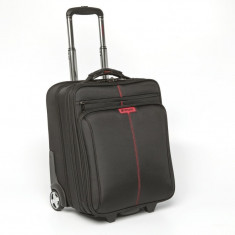 Troller Verbatim Copenhagen, pt. notebook de 16&amp;quot;, acceptat bagaj de mana pt. avion, black &amp;quot;49851&amp;quot; foto