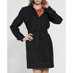 Trench Dama French Connection Negru 4981-KPD014 foto