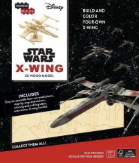 Incredibuilds: Star Wars: X-Wing 3D Wood Model foto
