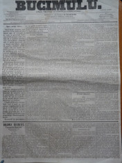 Buciumul , ziar politic , literar si comercial , nr. 291 , 1864 , Bolliac foto