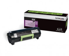 Toner Original pentru Lexmark Negru, compatibil MS310/410/510/610, 1500pag &amp;quot;50F2000&amp;quot; foto