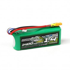 Acumulator LiPo MultiStar 1400 mAh 3S 40C cu Indicator LED Nivel Baterie foto