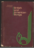 (C7257) BRITISH AND AMERICAN SONGS - SIMIORINA TOMULESCU, CANTECE BRITANICE, AME