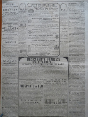 Buciumul , ziar politic , literar si comercial , nr. 292 , 1864 , Bolliac foto