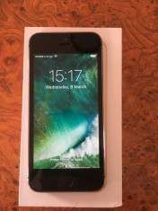 iPhone 5S 16GB Space Gray Gri LA CUTIE NEVERLOCK IMPECABIL|VANZATOR GOLD+CADOU foto