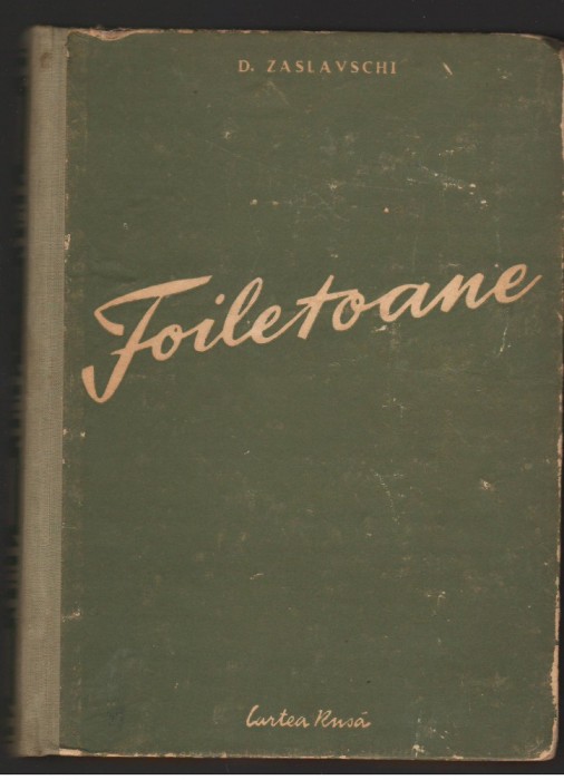 (C7264) FOLILETOANE - D. ZASLAVSCHI