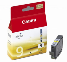 Cartus cerneala Original Canon PGI-9Y, Yellow, 14 ml &amp;quot;BS1037B001AA&amp;quot; foto