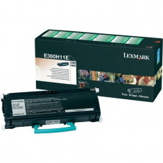 Toner Original pentru Lexmark Negru, compatibil E360/460, 9000pag &amp;quot;E360H11E&amp;quot; foto