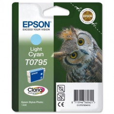 Cartus cerneala Original Epson Cyan C13T07924010 compatibil Stylus Photo 1400 &amp;quot;C13T07924010&amp;quot; foto