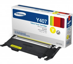 Toner Original pentru Samsung Yellow, compatibil CLP-320/325/CLX-3185, 1000pag &amp;quot;CLT-Y4072S/ELS&amp;quot; foto