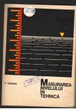 (C7254) MASURAREA NIVELULUI IN TEHNICA - P. VEZEANU