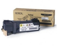 Toner Original pentru Xerox Yellow, compatibil Phaser 6130, 1900pag &amp;quot;106R01284&amp;quot; foto