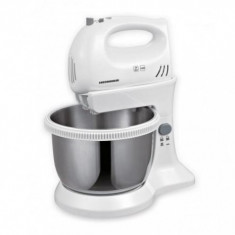 Mixer cu bol Heinner HMBR-300W, Bol rotativ din inox, capacitate: 3.4 L putere: 300W foto