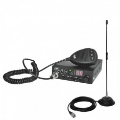 Kit Statie radio CB PNI ESCORT HP 8000L ASQ + Antena CB PNI Extra 40 cu magnet foto