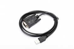 Cablu convertor USB2.0 la SERIAL DB9M, SPACER foto