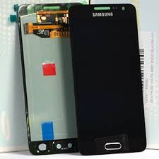 Display Samsung Galaxy A5 negru A500 2015 + folie sticla lcd cu touchscreen foto