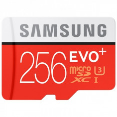 Card memorie Samsung Micro SDXC EVO PLUS UHS-1 Clasa 10 256GB + Adaptor SD foto