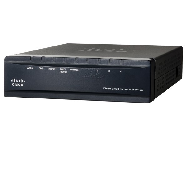 Router Cisco Gigabit RV042G foto mare Router Cisco Gigabit RV042G foto mare