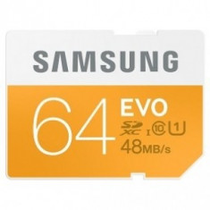 Card memorie Samsung SDXC EVO UHS-1 Clasa 10 64GB foto