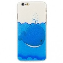 Husa plastic Apple iPhone 6 Whale foto