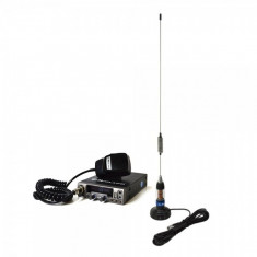 Kit Statie radio CB Midland M10 + Antena Midland LC59 cu magnet foto