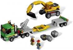 LEGO 4203 Excavator Transporter foto