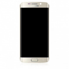 Display cu touchscreen Samsung Galaxy S6 edge auriu Original foto