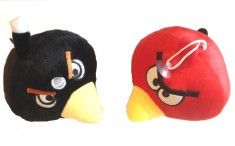 Set 2 jucarii plus cu sunete Angry Birds foto