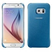 Husa plastic Samsung Galaxy S6 EF-YG920BL albastra Blister Originala foto