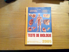 TESTE DE BIOLOGIE - Mihaela Banu - Editura Universitaria, 2005, 228 p. foto