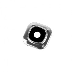 Geam camera spate cu rama argintie Samsung Galaxy Grand Neo Plus I9060I original foto
