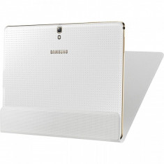 Husa piele Samsung Galaxy Tab S 10.5 SM-T800 EF-DT800BW alba Blister Originala foto