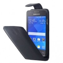 Husa piele Samsung Galaxy Ace 4 Flip foto