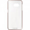 Husa plastic Samsung Galaxy S7 G930 Clear Cover EF-QG930CZ roz Blister Originala