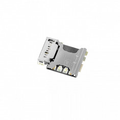 Modul cititor SIM si card MicroSD Samsung Galaxy Core I8260 Original foto