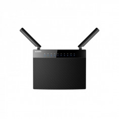 Router 4 Port-uri Wireless. AC 1200Mbps Dual-Band, Gigabit, 2 antene, TENDA foto