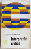 VALERIU CRISTEA-INTERPRETARI CRITICE(DEBUT 1970:Dimov/Mircea Ivanescu/Mazilescu)