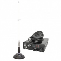 Kit Statie radio CB PNI ESCORT HP 8024 ASQ + Antena CB PNI ML100 foto