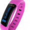 Bratara Fitness Technaxx TX-39, 0.91 OLED display, Bluetooth 4.0, aplicatii iOS/Android, pink