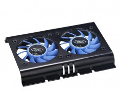 COOLER DEEPCOOL. HDD 3.5&amp;quot; radiator &amp;amp; 2x ventilator 60mm foto