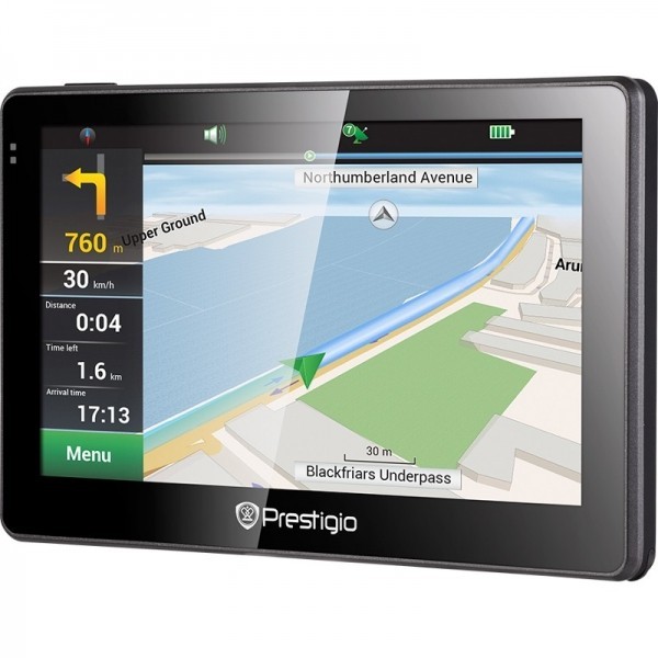 Navigator GPS Prestigio GeoVision 5057 + harta Full Europe, LMU foto mare Navigator GPS Prestigio GeoVision 5057 + harta Full Europe, LMU foto mare