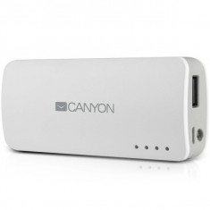 Baterie externa Canyon CNE-CPB44W 4400mAh White foto