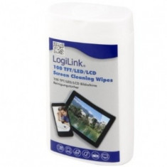 SET CURATARE - TFT/LCD Screen Cleaning Wipes LOGILINK, 100pcs/box foto