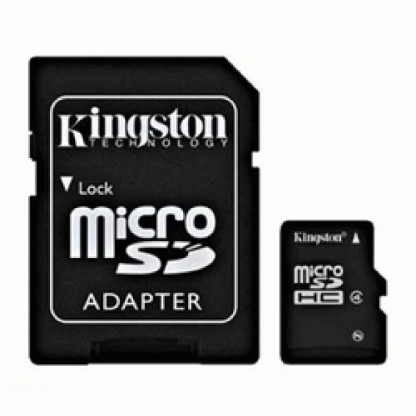 Card de Memorie Kingston microSDHC 32GB Class4 foto mare Card de Memorie Kingston microSDHC 32GB Class4 foto mare