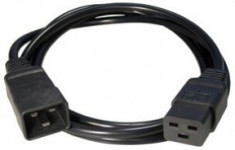 Power cord (C19 to C20), 1.5 m foto