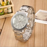 Cumpara ieftin Ceas Dama GENEVA Fashion Argintiu - Analog, Otel Inoxidabil , Quartz, Casual