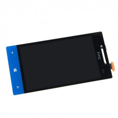 Display cu touchscreen HTC Windows Phone 8S albastru Original foto