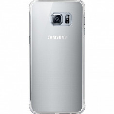 Husa plastic Samsung Galaxy S6 edge+ Glossy EF-QG928MS argintie Blister Originala foto