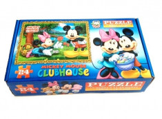 Puzzle 24 piese Clubul lui Mickey Mouse foto